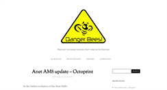 Desktop Screenshot of dangerbees.com